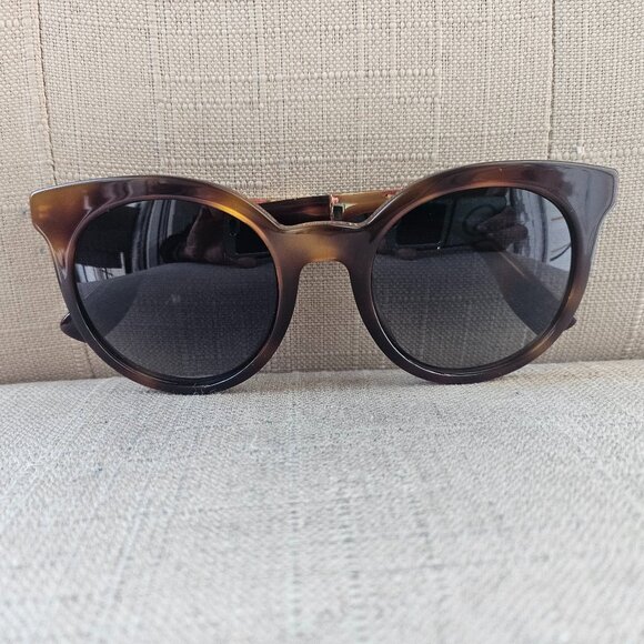Jimmy Choo Accessories - Jimmy Choo Ladies Vivy Havana Sunglasses Round Full Rim Shades